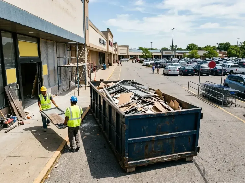 retail-store-renovation-debris-003 — frequently asked questions, Roll-off Dumpster Rentals in Crossett, AR